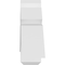 Ekena Millwork Davenport Architectural Grade PVC Gable Bracket, 96"W x 16"H x 6"D x 6"F, 4/12 Pitch GBP096X16X0606DAV00 - alternate 4